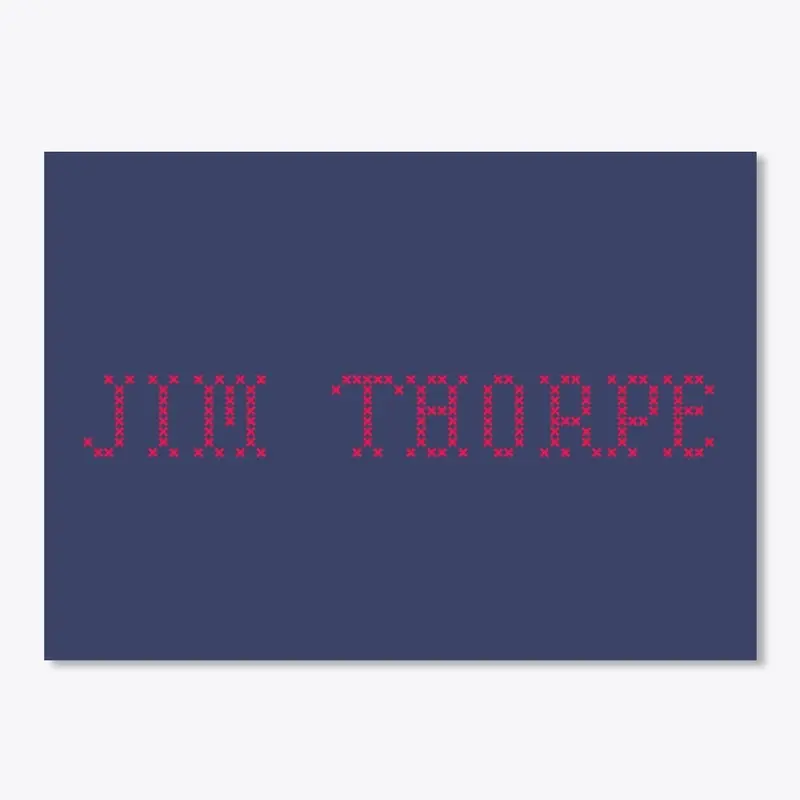 Jim Thorpe (Sticker, Decal)