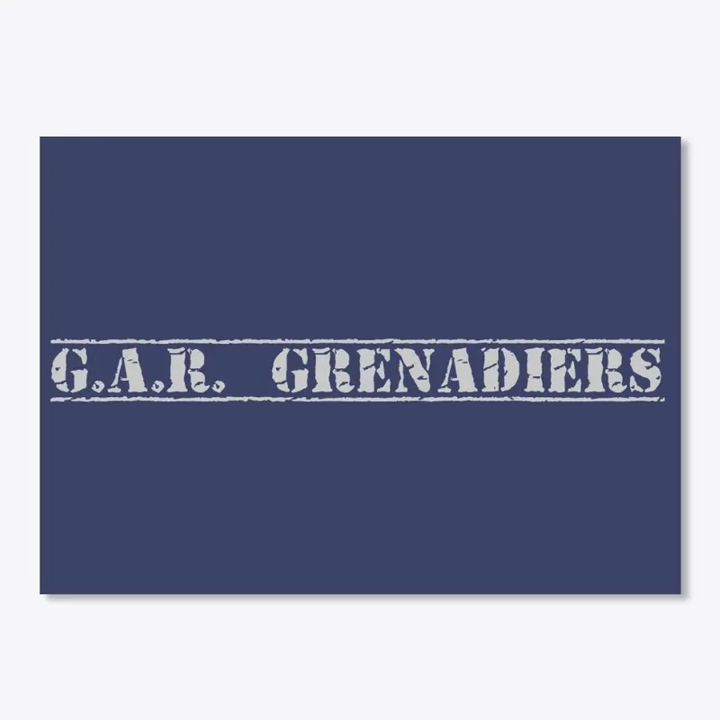 G.A.R. Grenadiers High School (Sticker)