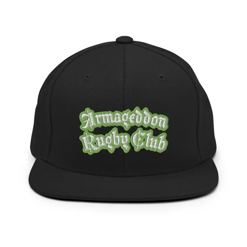 Armageddon Rugby Club (Snapback--No Mesh