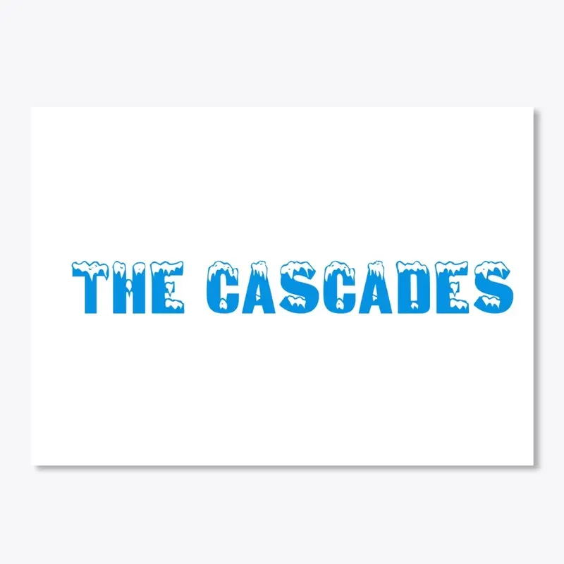 The Cascades (Sticker/Decal)